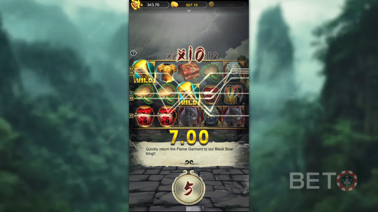 Jak hrát hru Triple Profits Games Black Myth Wukong