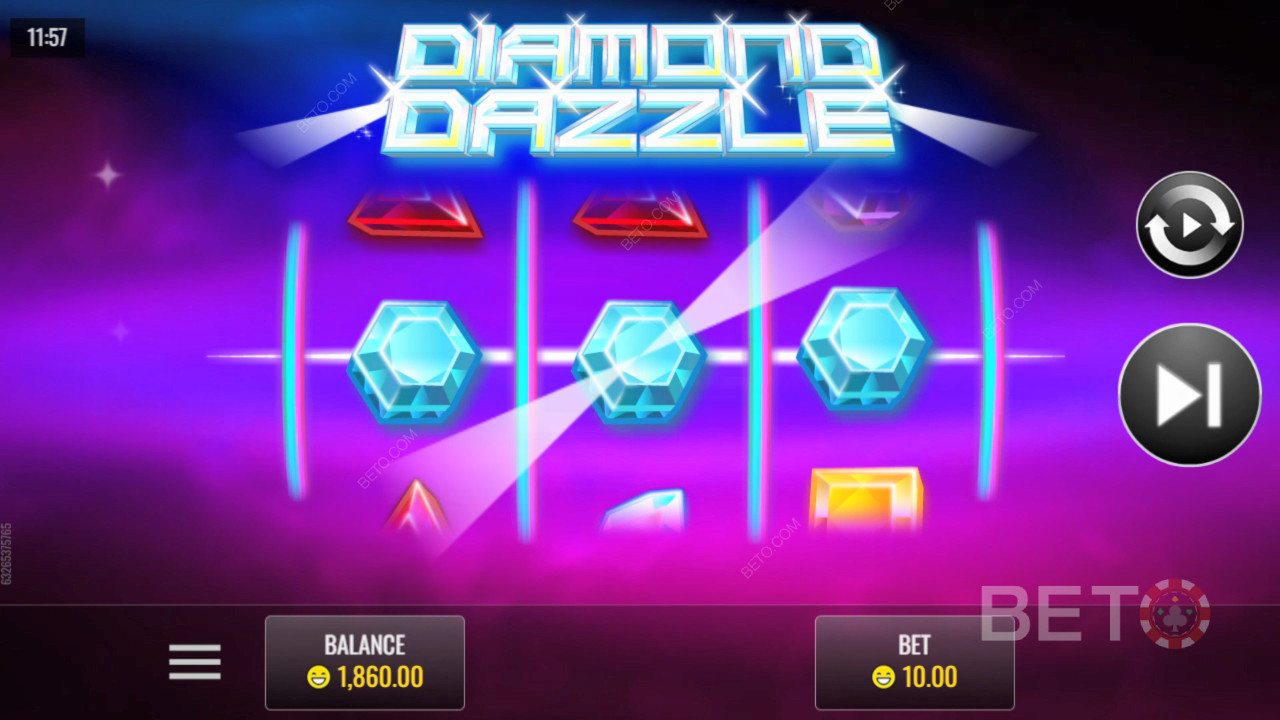 Diamond Dazzle Recenze podle BETO Slots