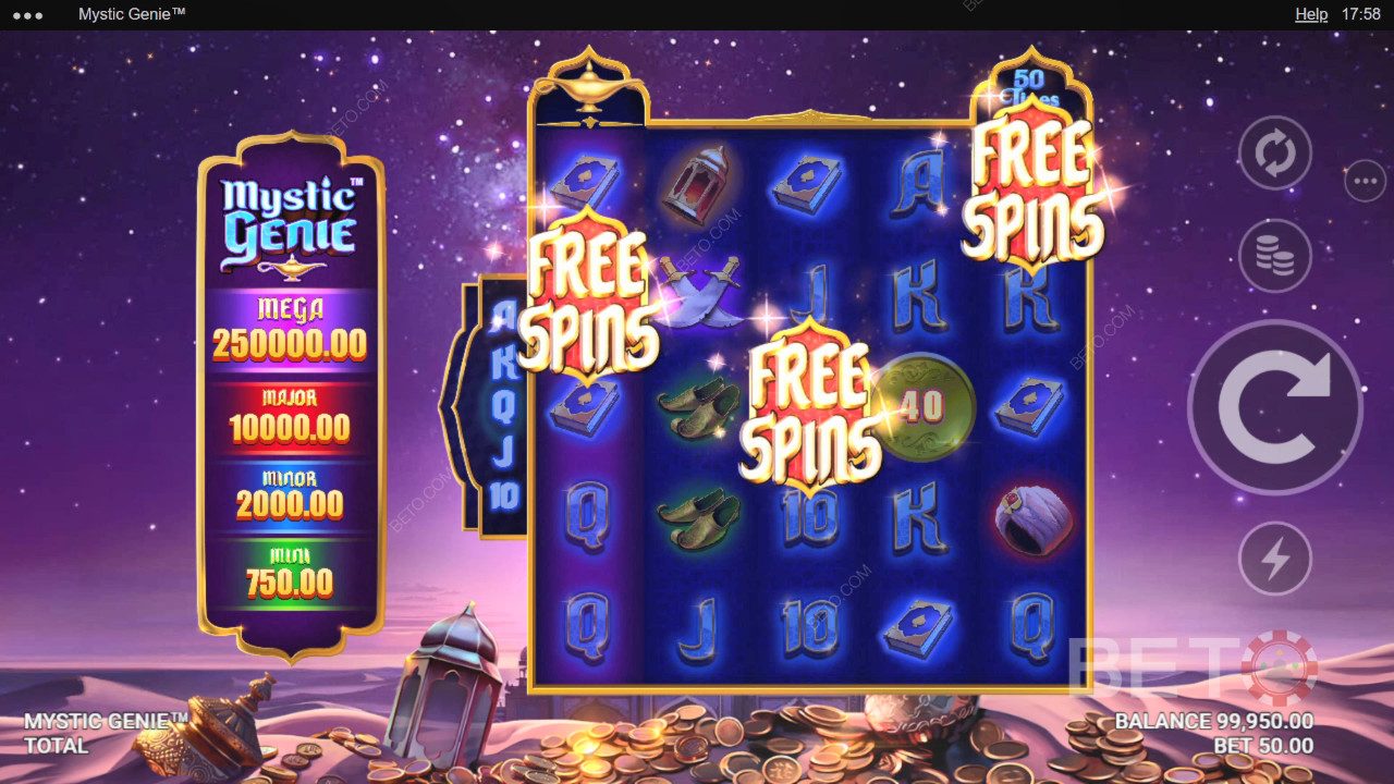 Mystic Genie Hrát Zdarma