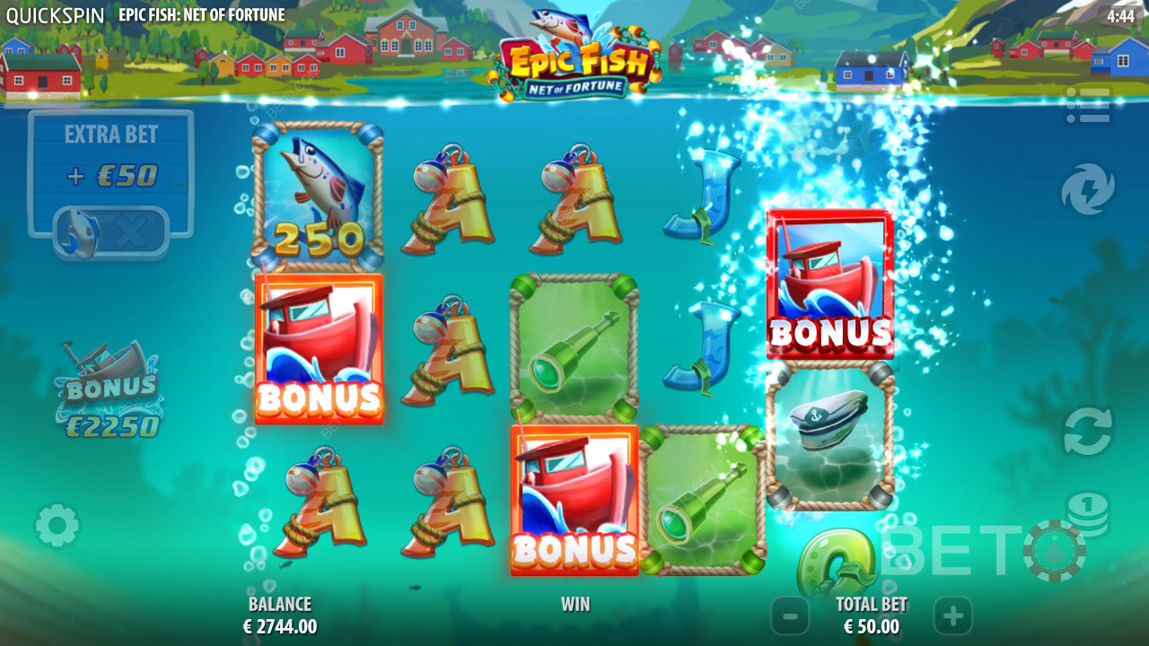 Epic Fish Net of Fortune Recenze podle BETO Slots