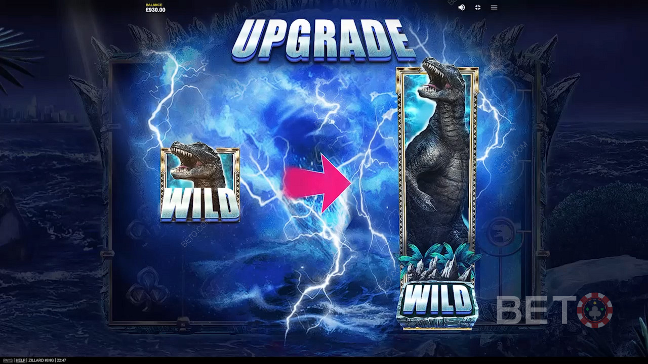 Zaměřte se na vylepšení symbolu Wild a vyhrajte velké částky.
