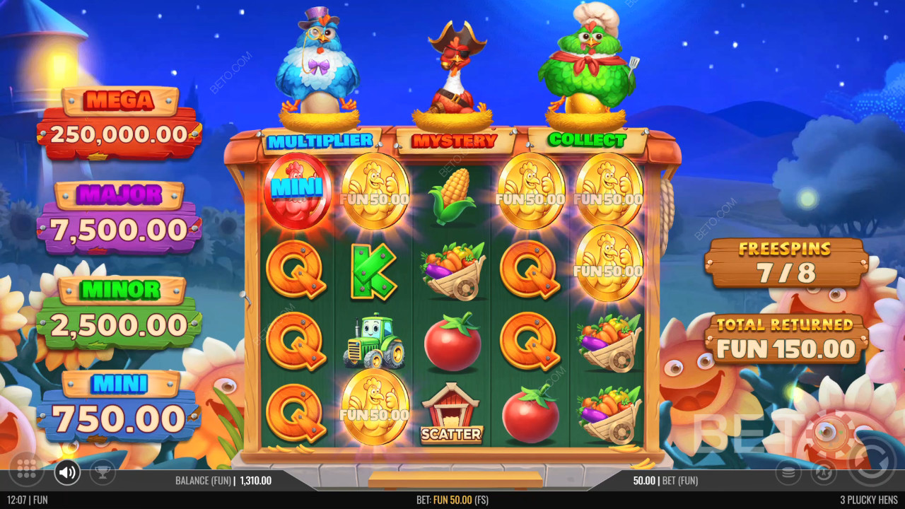 3 Plucky Hens Recenze podle BETO Slots