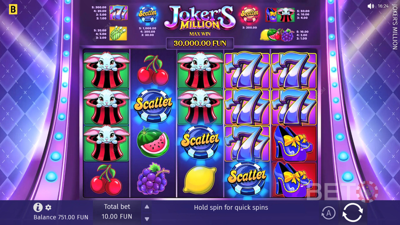 Joker's Million Hrát Zdarma