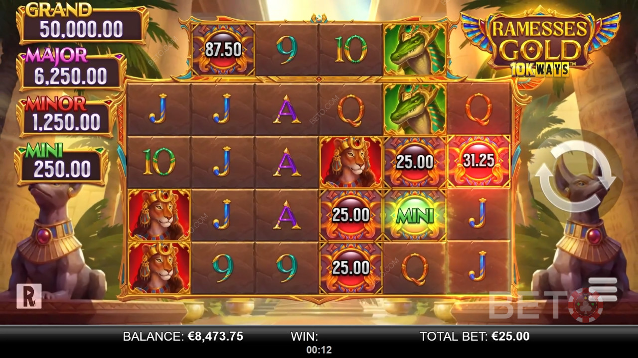 Ramsesses Gold 10K Ways Recenze podle BETO Slots