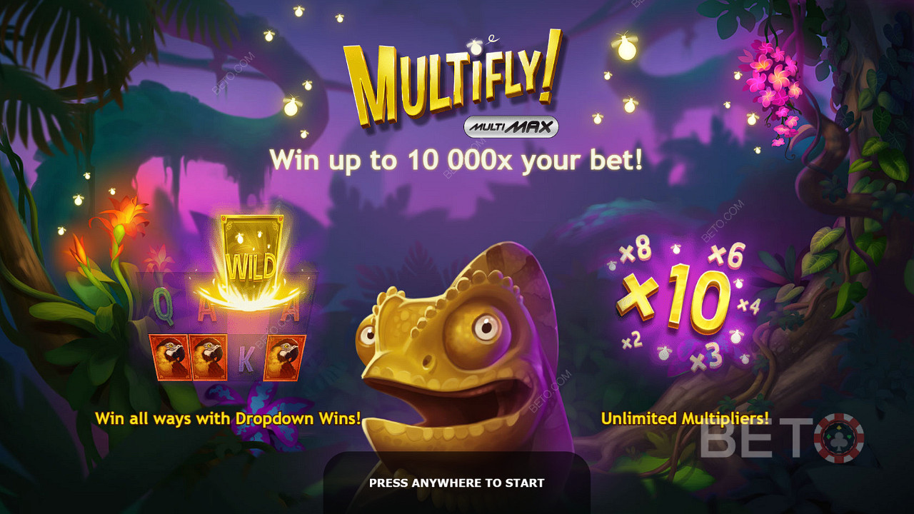 Ve slotu MultiFly můžete vyhrát až 10 513násobek své sázky