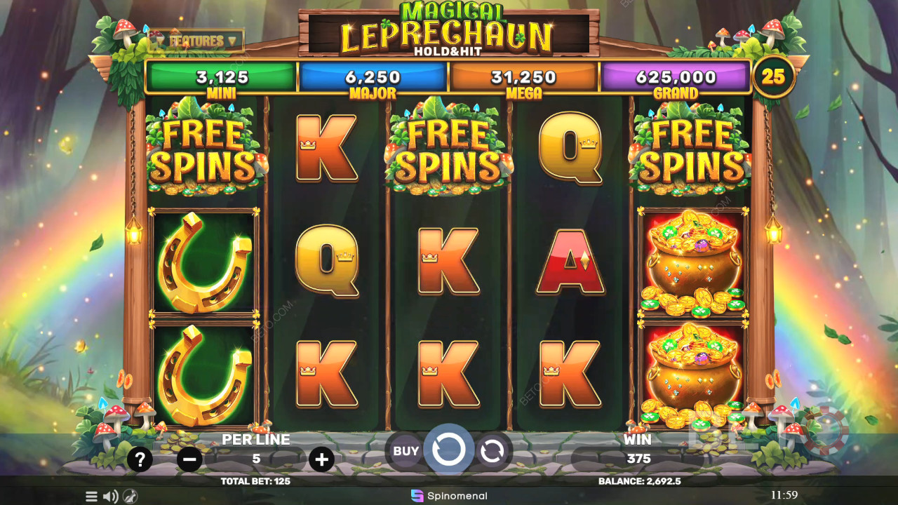Magical Leprechaun - Hold & Hit Hrát Zdarma