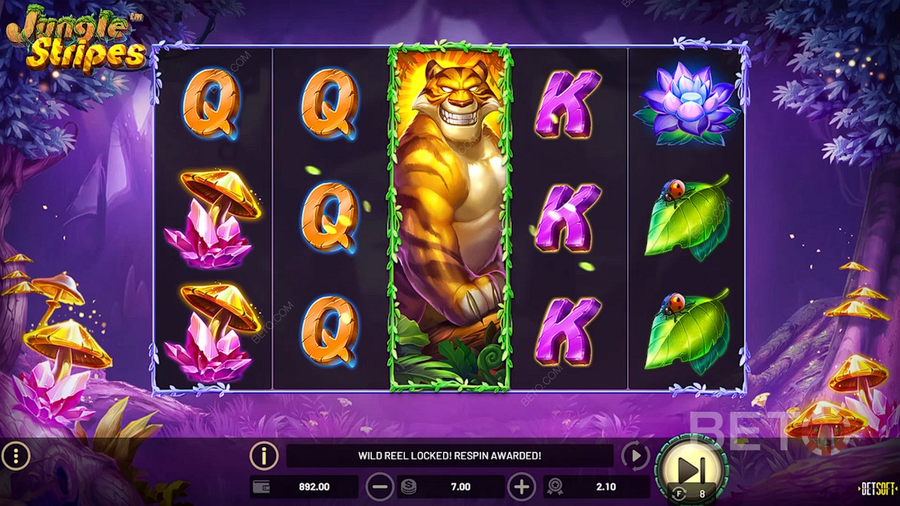 Symbol Jungle King Wild přináší vysoké výhry i ve Free Spins.