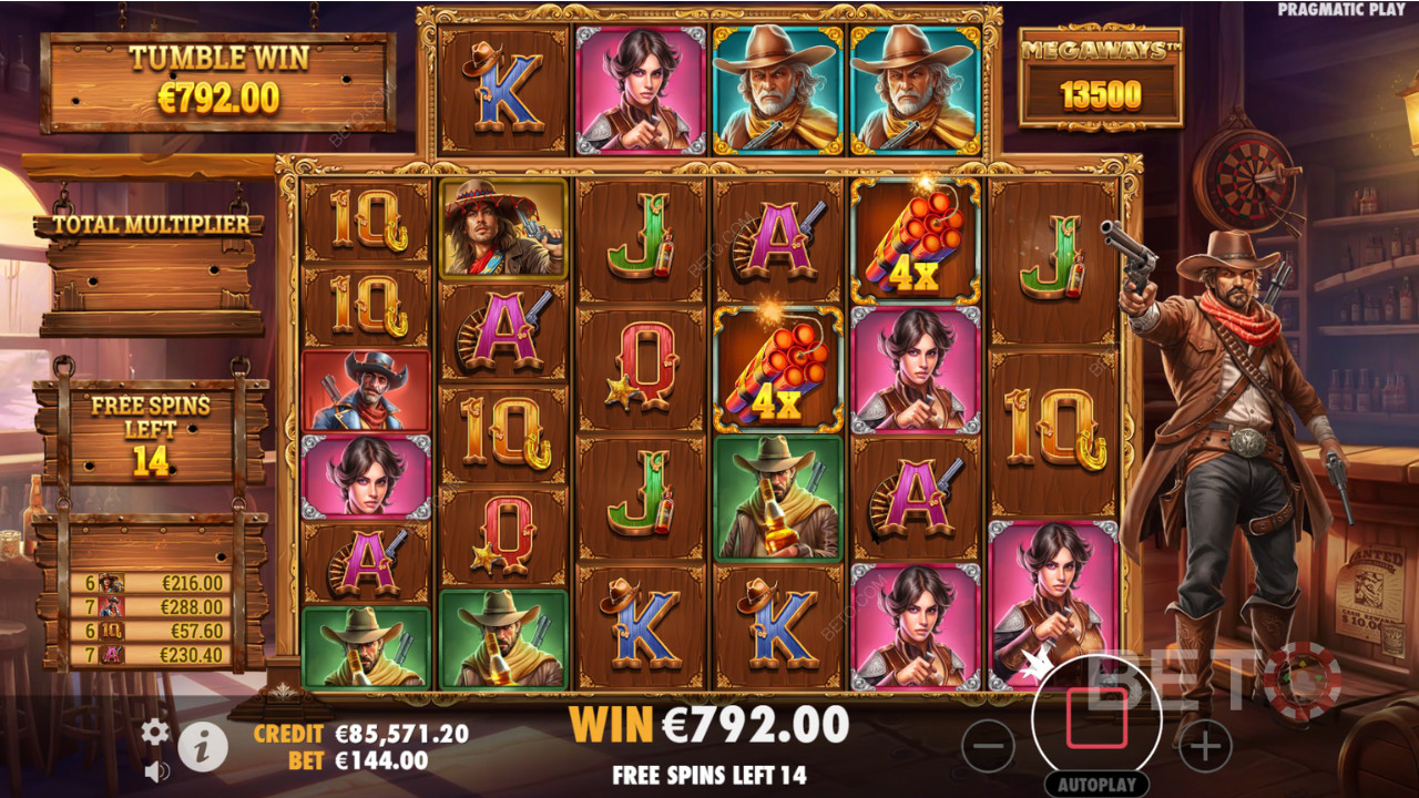Vyhrajte 5 000x svou sázku ve hře Bandit Megaways Slot Online!