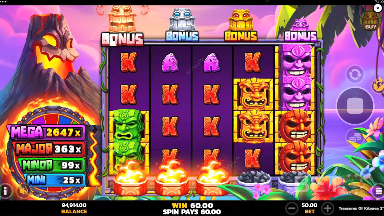 Treasures of Kilauea 2 Recenze podle BETO Slots