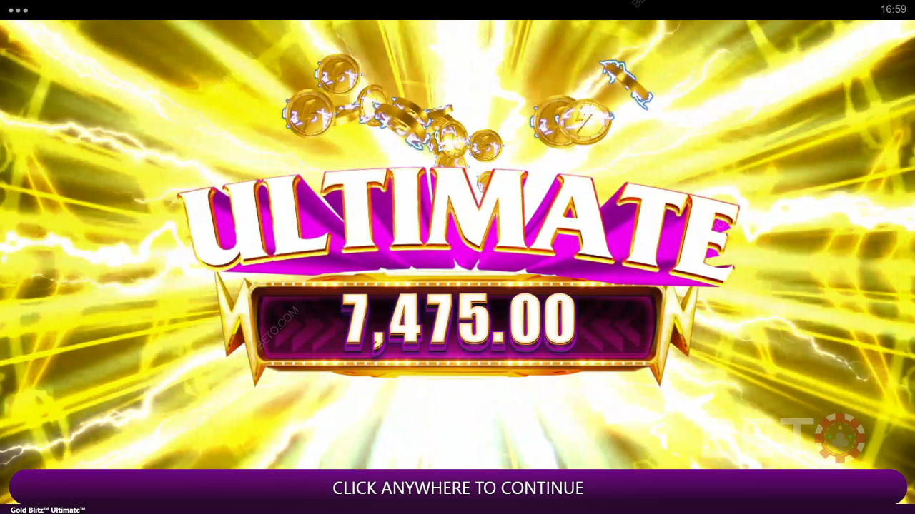 Vyhrajte 2 500x svou sázku v automatu Gold Blitz Ultimate!