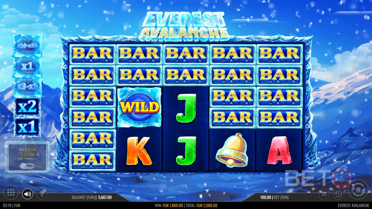 Everest Avalanche Recenze podle BETO Slots