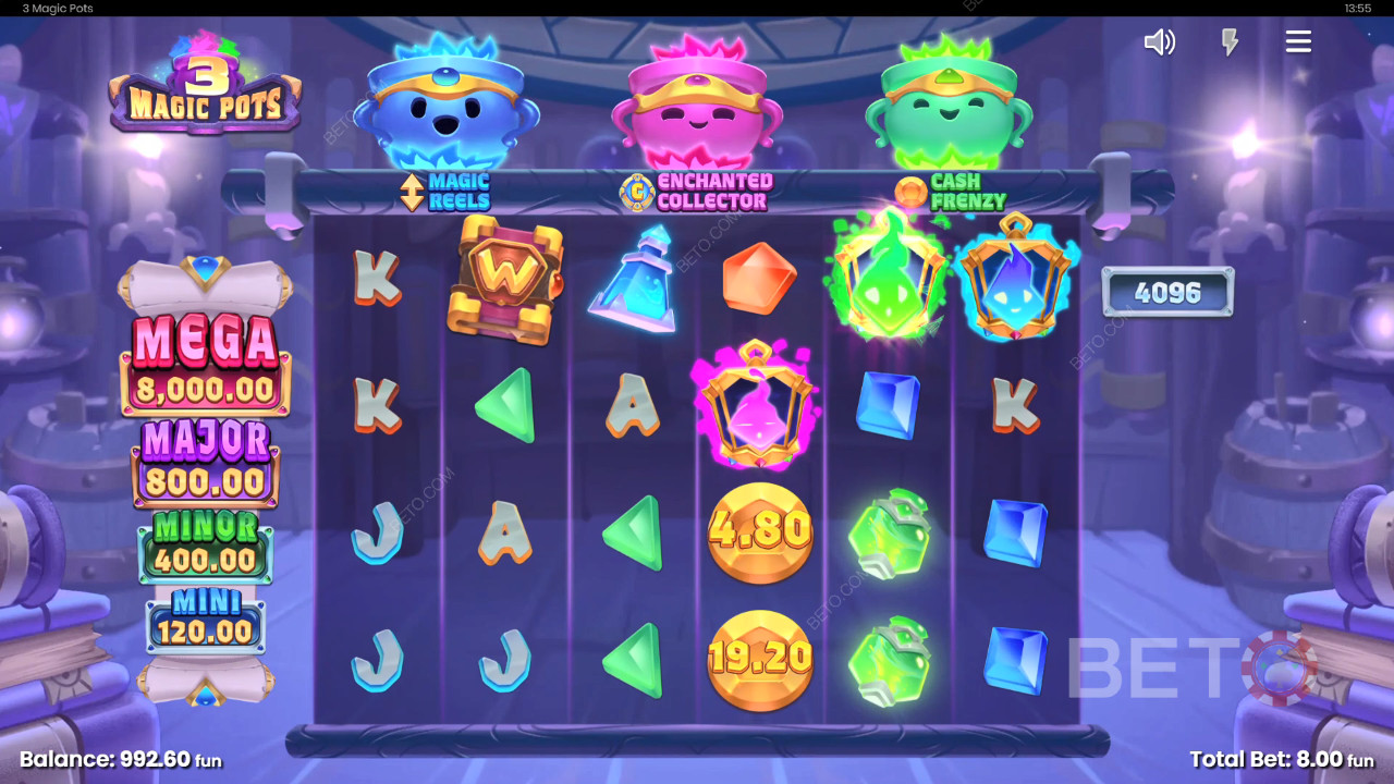 3 Magic Pots Hrát Zdarma