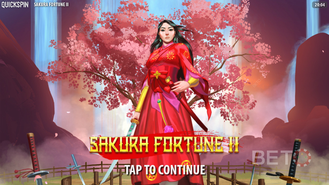 Sakura je zpět v online slotu Sakura Fortune 2