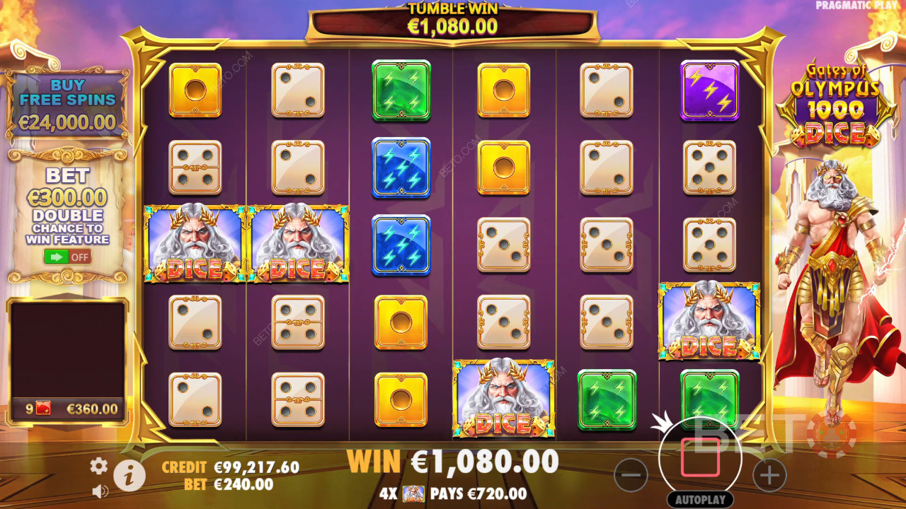Gates of Olympus 1000 Dice Recenze podle BETO Slots