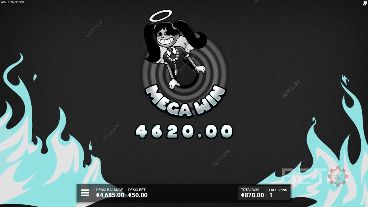 Vyhrajte 13 333x svou sázku v automatu Pray For Three!