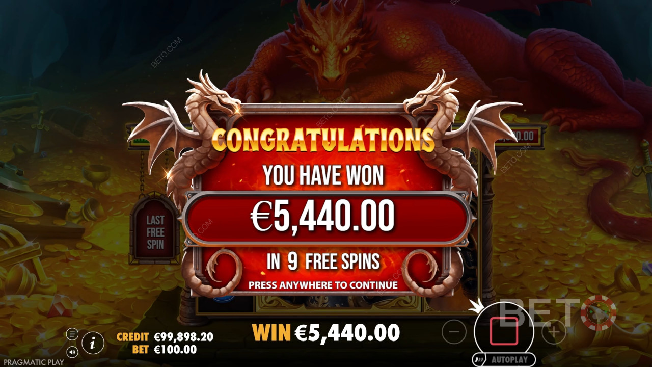 Vyhrajte 15 000x svou sázku v online automatu Sleeping Dragon!