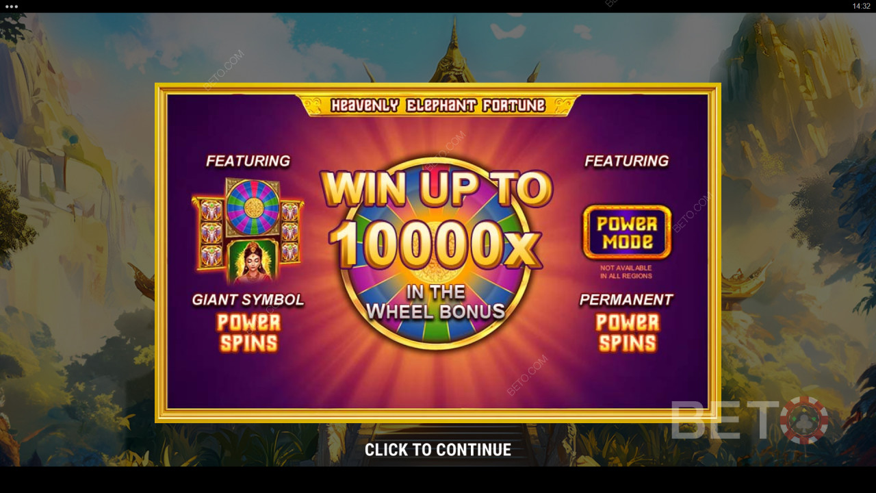 Vyhrajte 10 000x svou sázku v online slotu Heavenly Elephant Fortune!