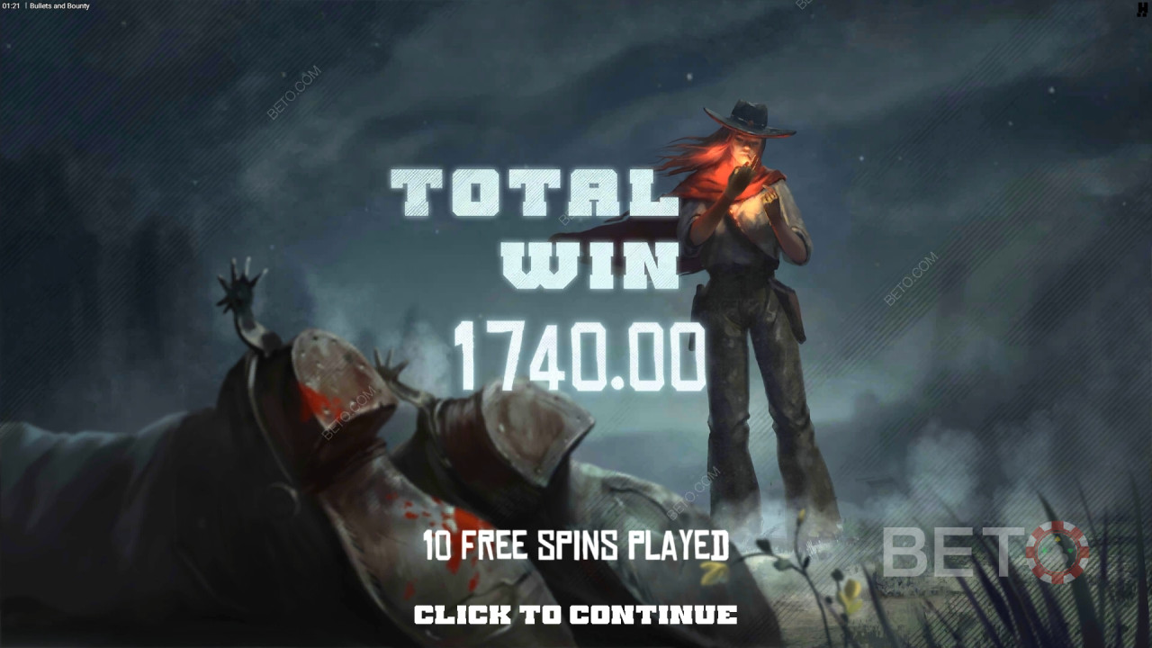 Vyhrajte 20 000x svou sázku ve slotu Bullets and Bounty!