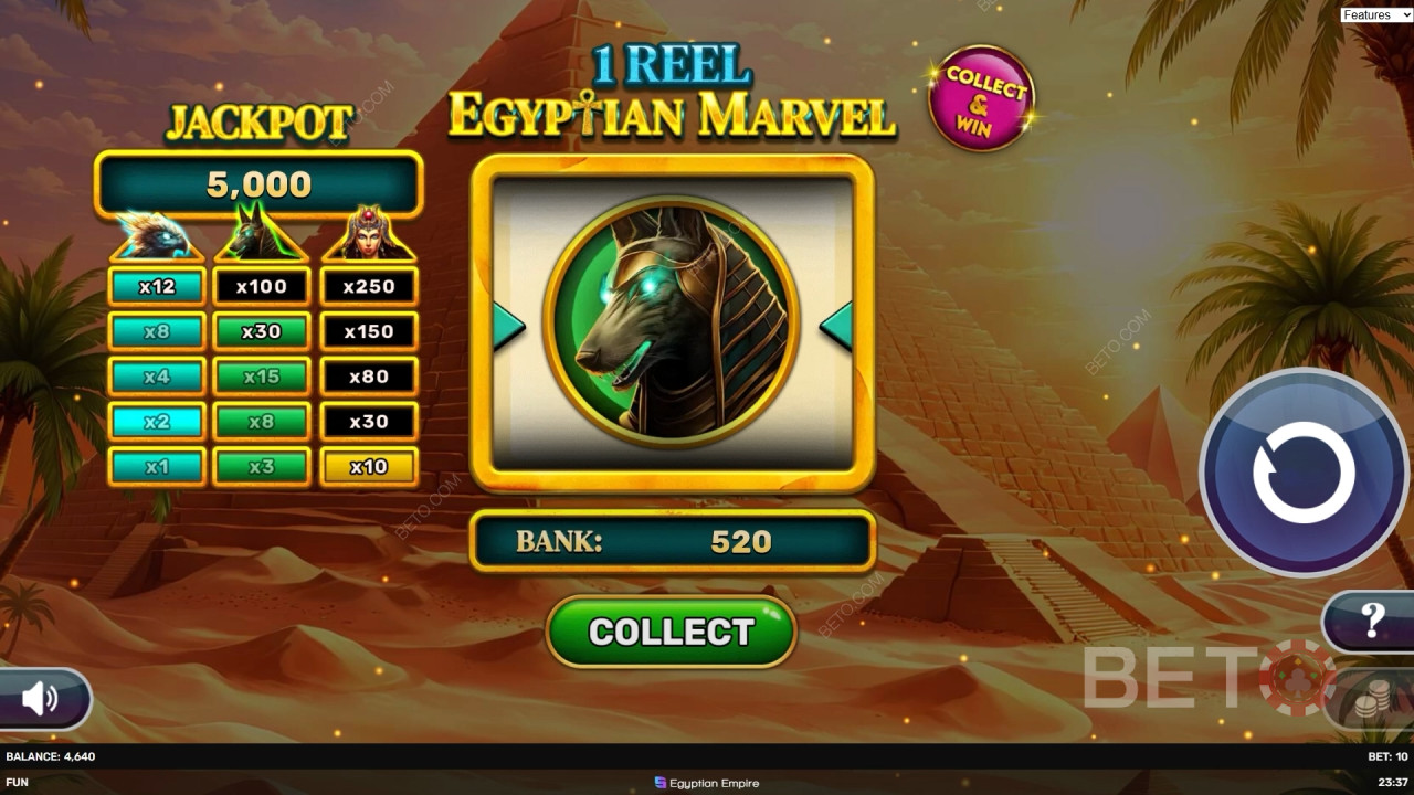 Téma a design: Starověký Egypt Mystika