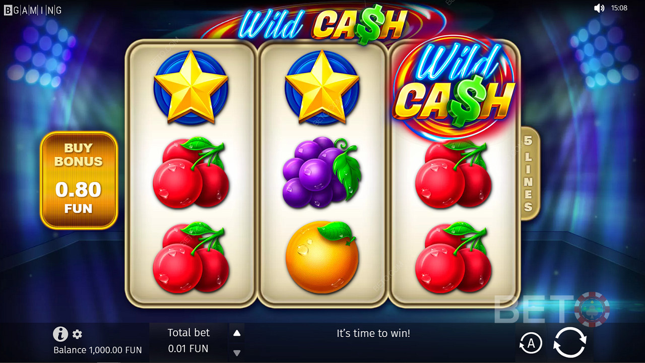 Připravte se a vraťte čas v novém ovocném kasinovém slotu od společnosti BGaming