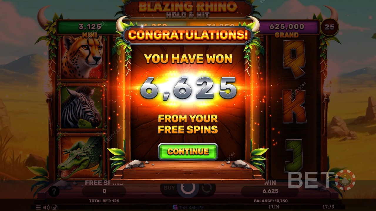 Blazing Rhino Hold & Hit: Doporučujeme, nebo ne?
