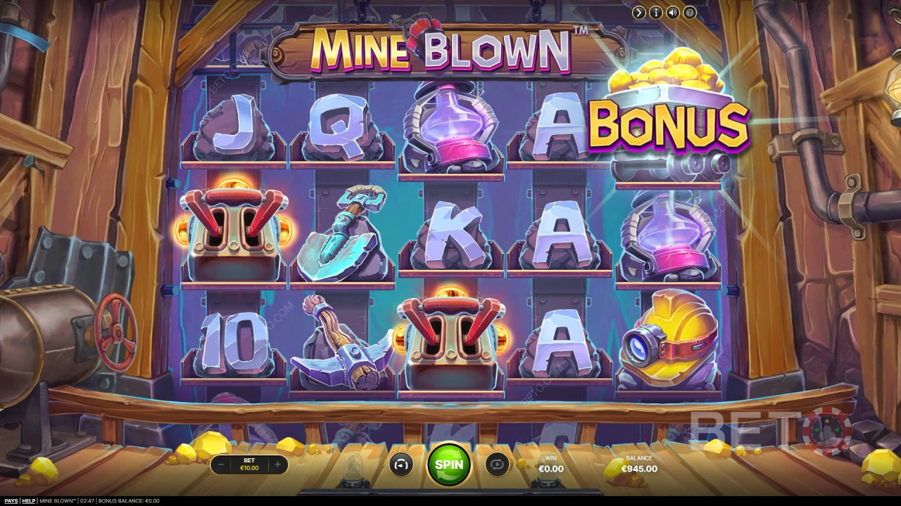Mine Blown Recenze podle BETO Slots