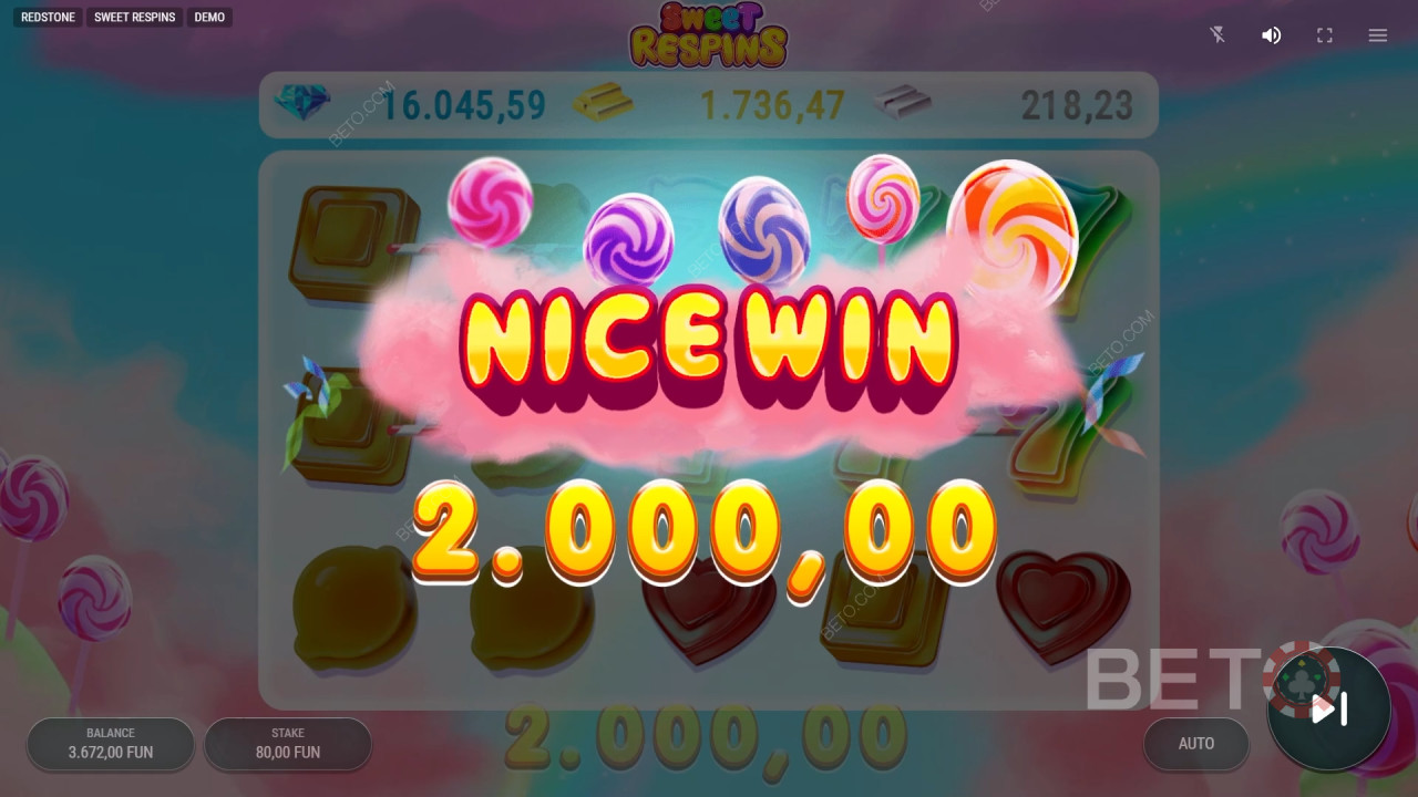 Sweet Respins Hrát Zdarma