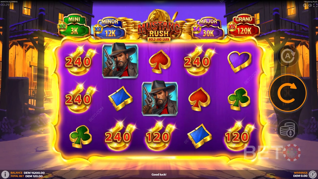 Mustang Rush Recenze podle BETO Slots