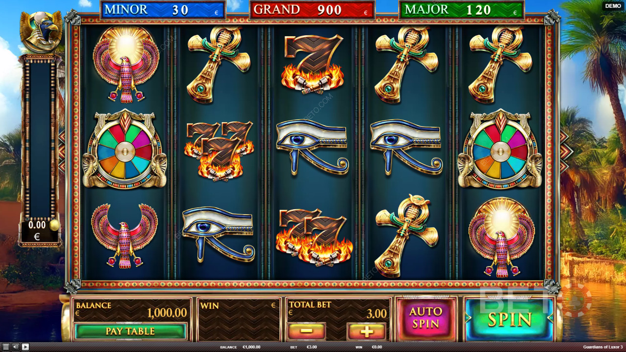 Jak hrát hru Guardians of Luxor 3 od Red Rake Gaming