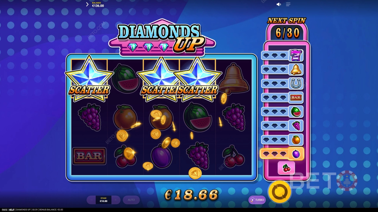 Je Diamonds Up dobrá hra?