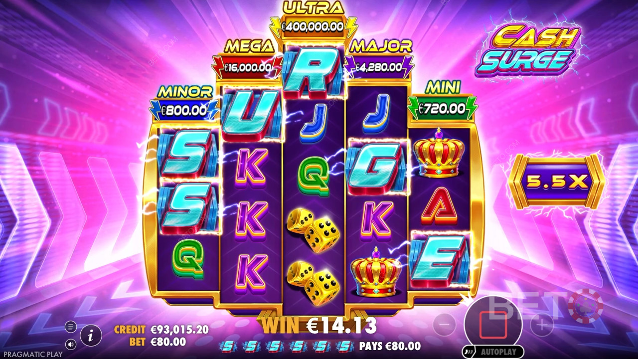 Cash Surge Recenze podle BETO Slots