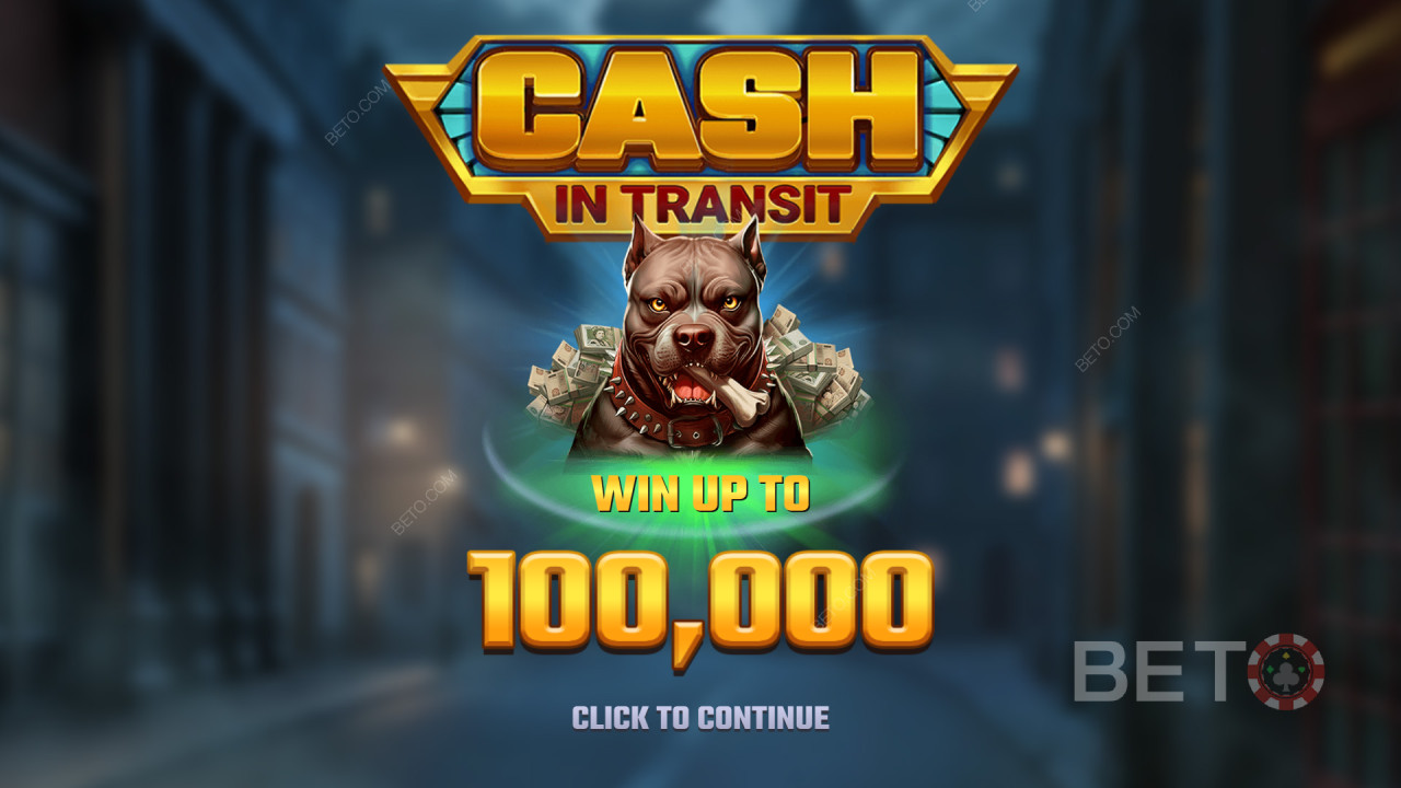 Vyhrajte 10 000x svou sázku ve slotu Cash in Transit!