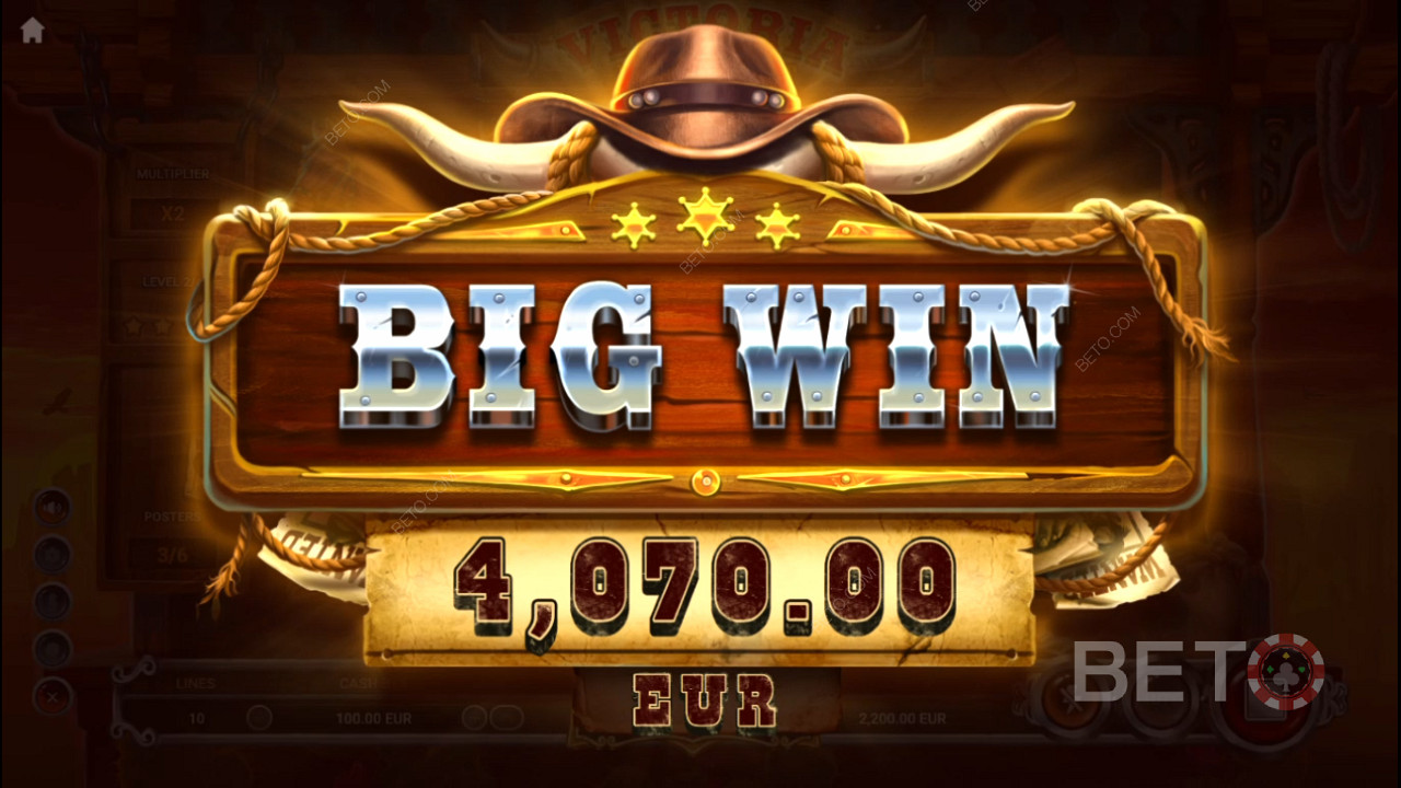 Hrajte nyní a vyhrajte až 4 000násobek sázky v této přetížené kasinové bonanze.