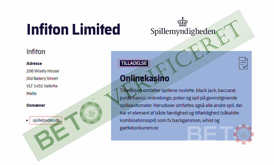 Spilleboden - moderní kasino s licencí dánského úřadu pro hazardní hry