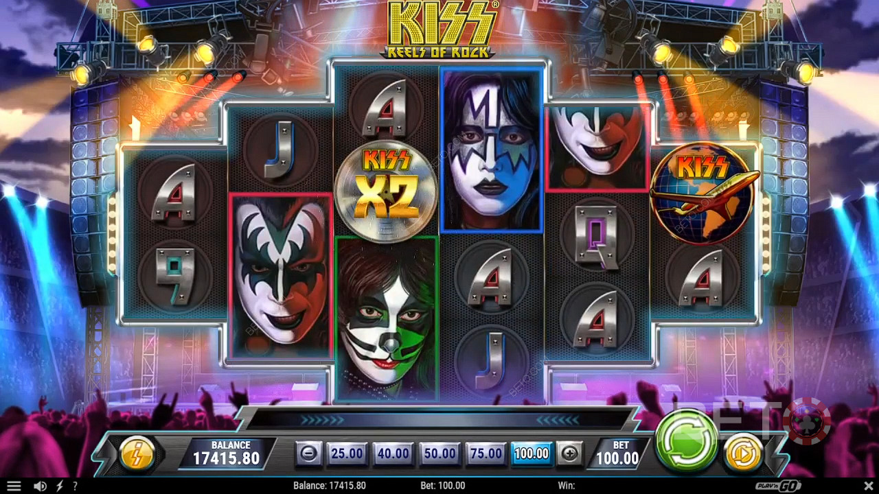 KISS Reels of Rock Hrát Zdarma