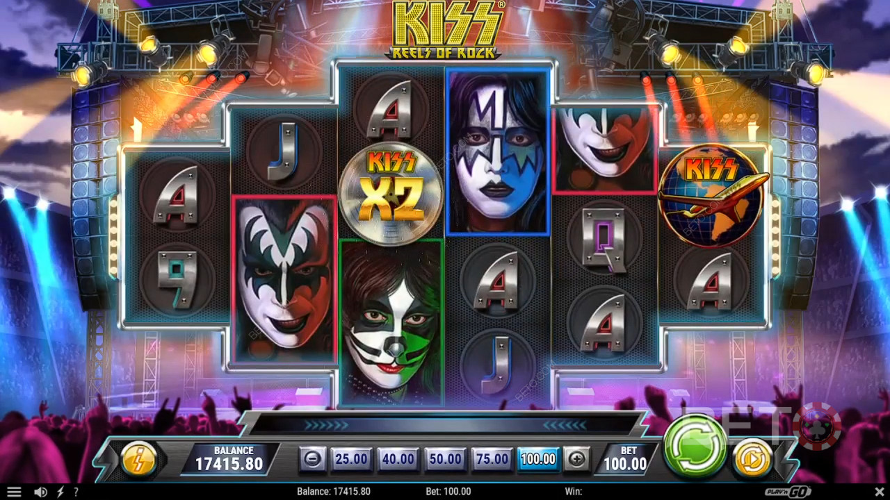 KISS Reels of Rock Recenze podle BETO Slots