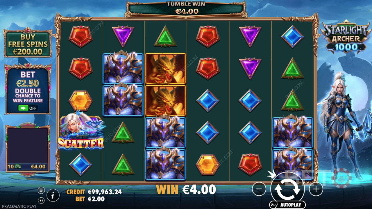 Recenze hry Starlight Archer 1000 od BETO Slots