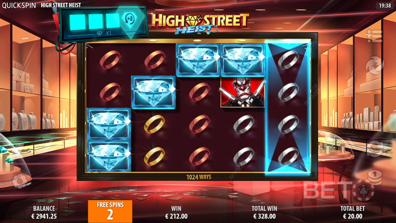 Highstreet Heist Recenze podle BETO Slots