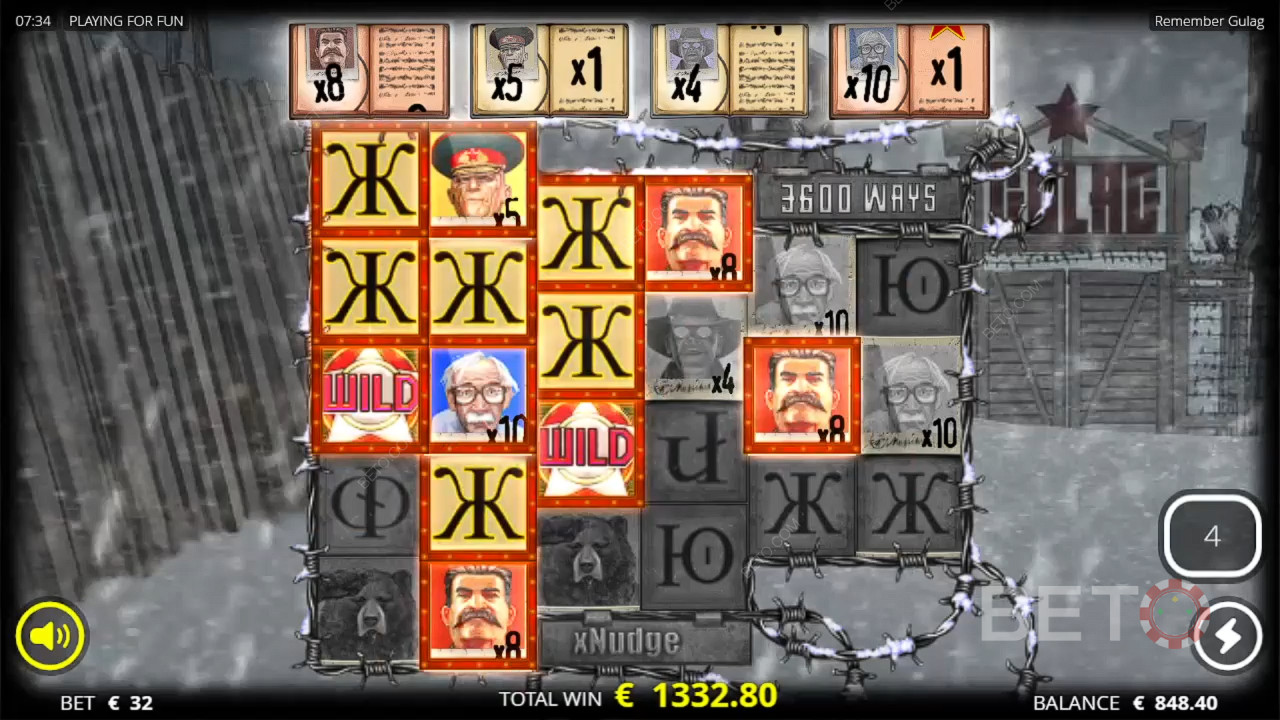 Vzpomeňte si na Gulag Recenze podle BETO Slots