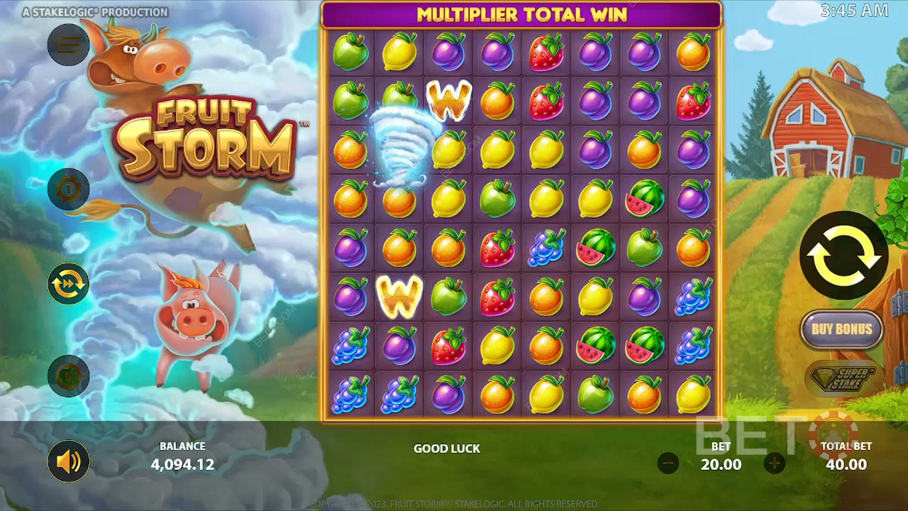Fruit Storm (StakeLogic) Hrát Zdarma