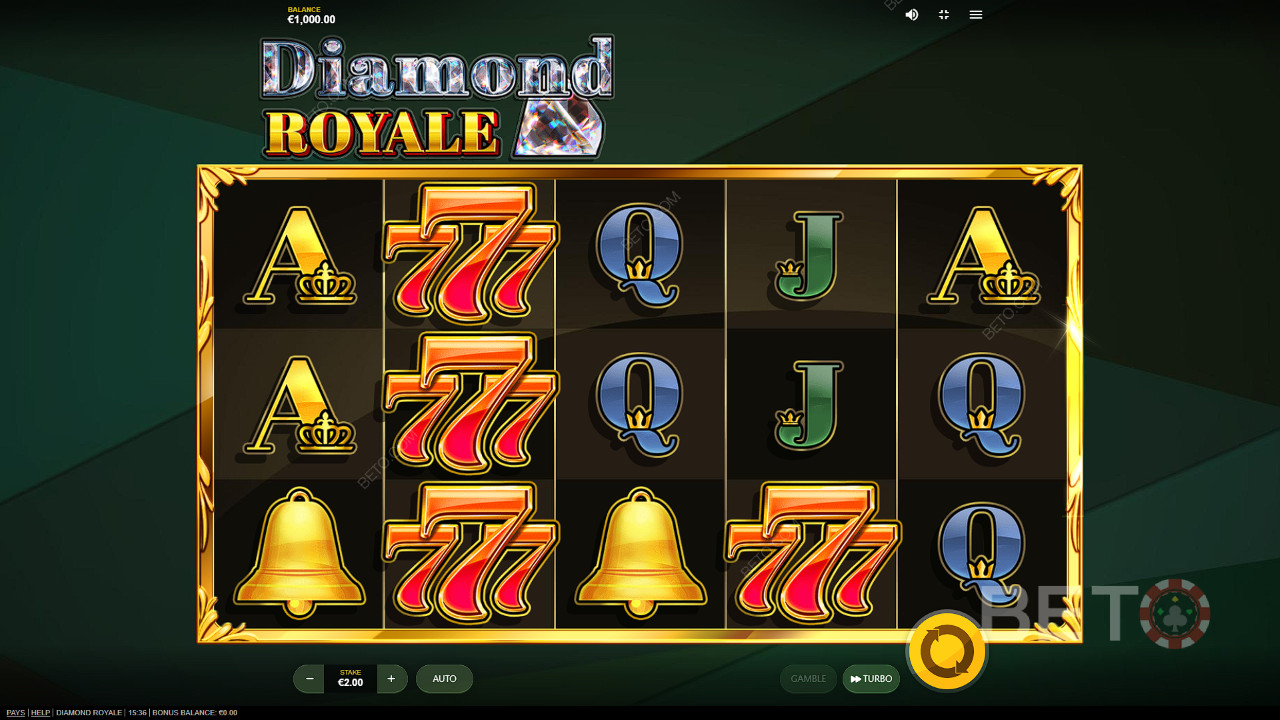 Diamond Royale Recenze podle BETO Slots