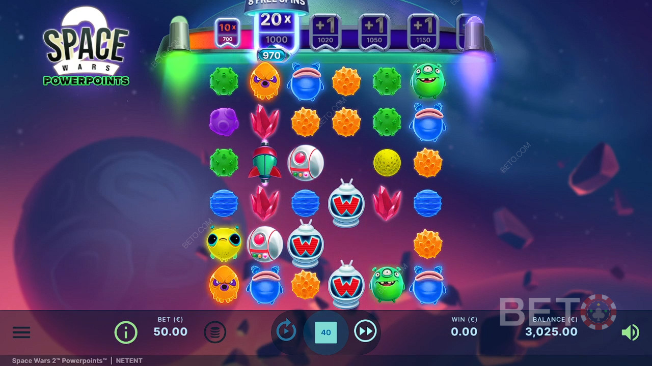 Space Wars 2 Powerpoints Recenze podle BETO Slots