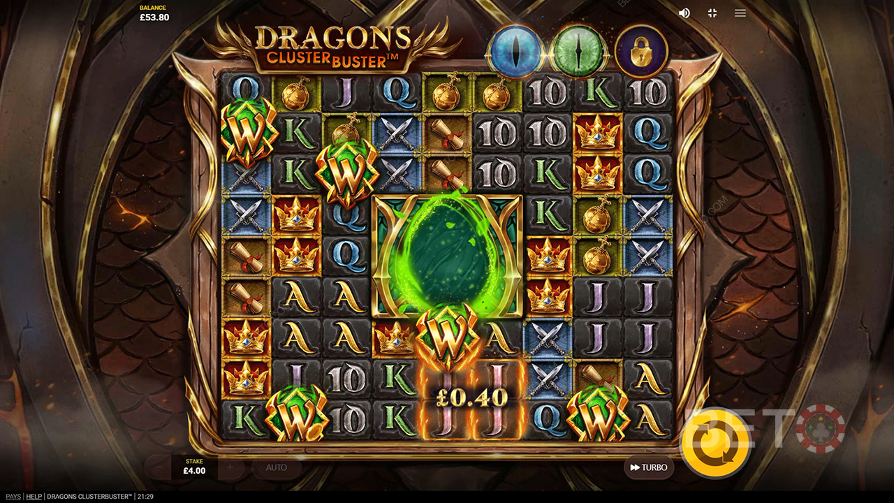 Dragons Clusterbuster Recenze podle BETO Slots