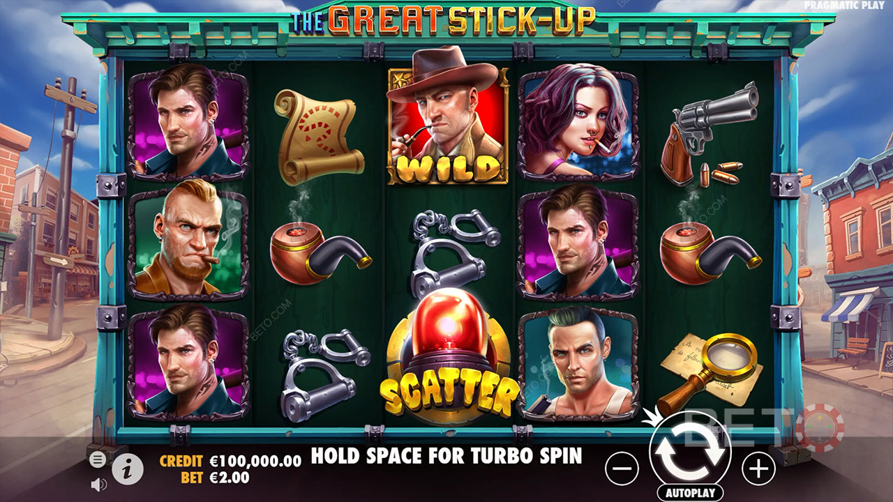 The Great Stick-Up Recenze podle BETO Slots