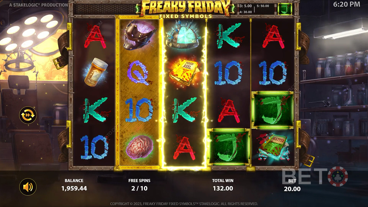 Freaky Friday Pevné symboly Recenze podle BETO Slots