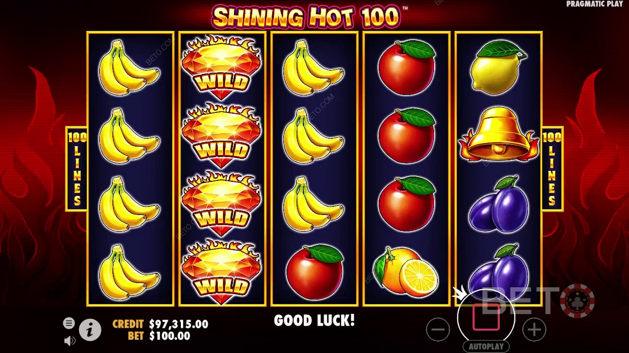 Shining Hot 100 Hrát Zdarma