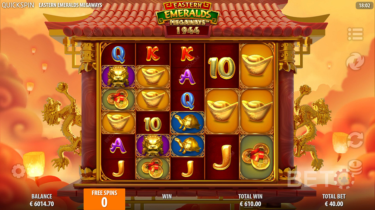 Eastern Emeralds Megaways Hrát Zdarma