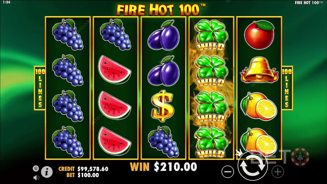 Fire Hot 100 Recenze podle BETO Slots