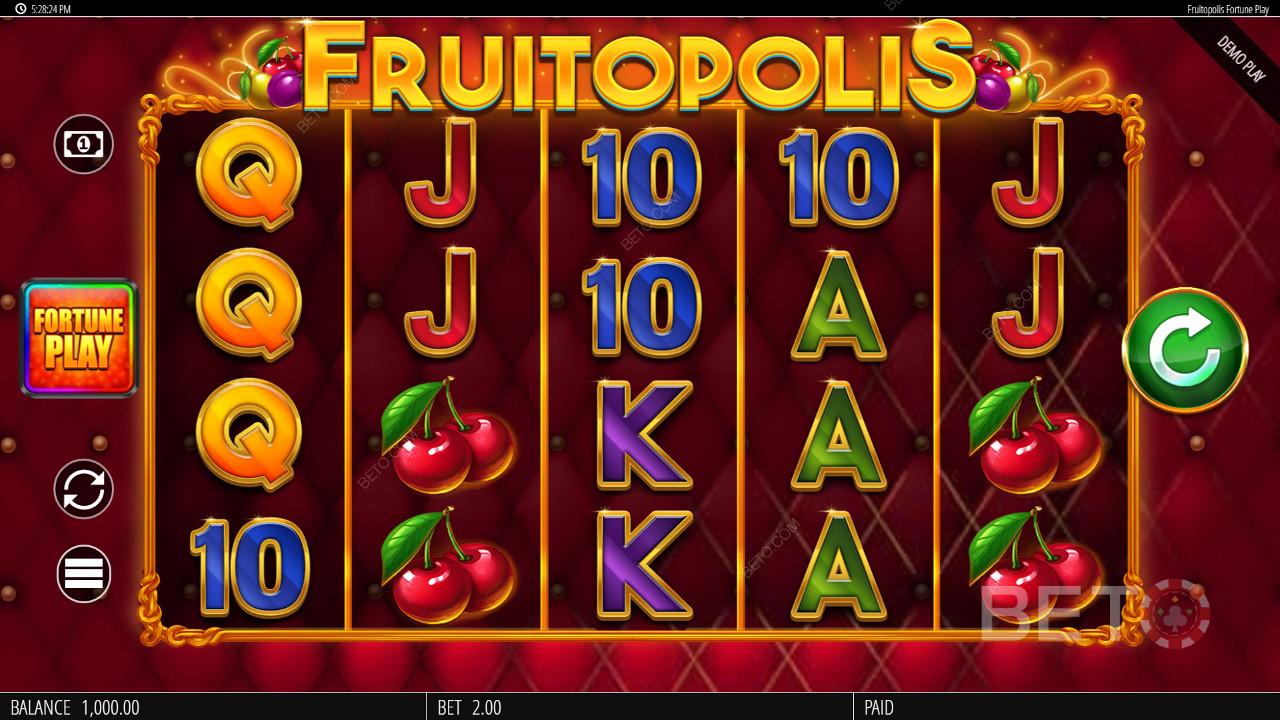 Fruitopolis Fortune Play Hrát Zdarma