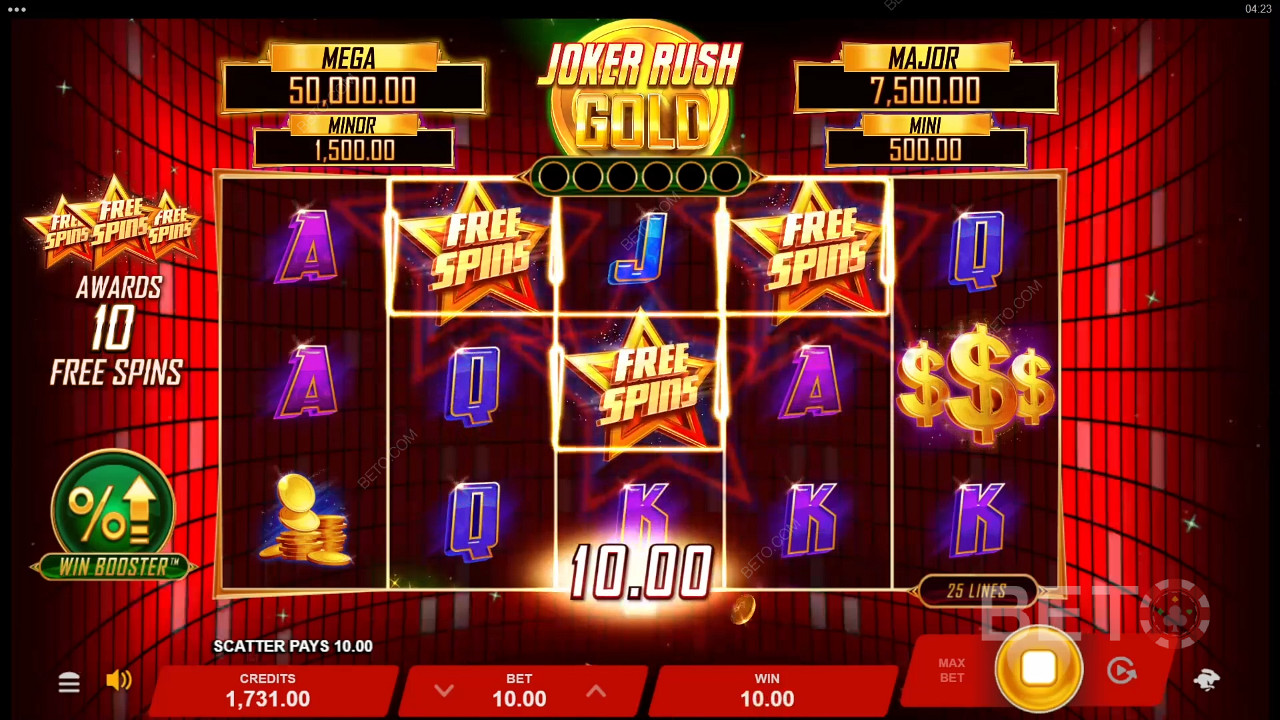 Joker Rush Gold Hrát Zdarma